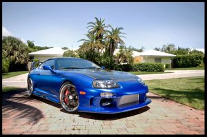 TOYOTA SUPRA STRAIGHT 5 CARBON FIBER